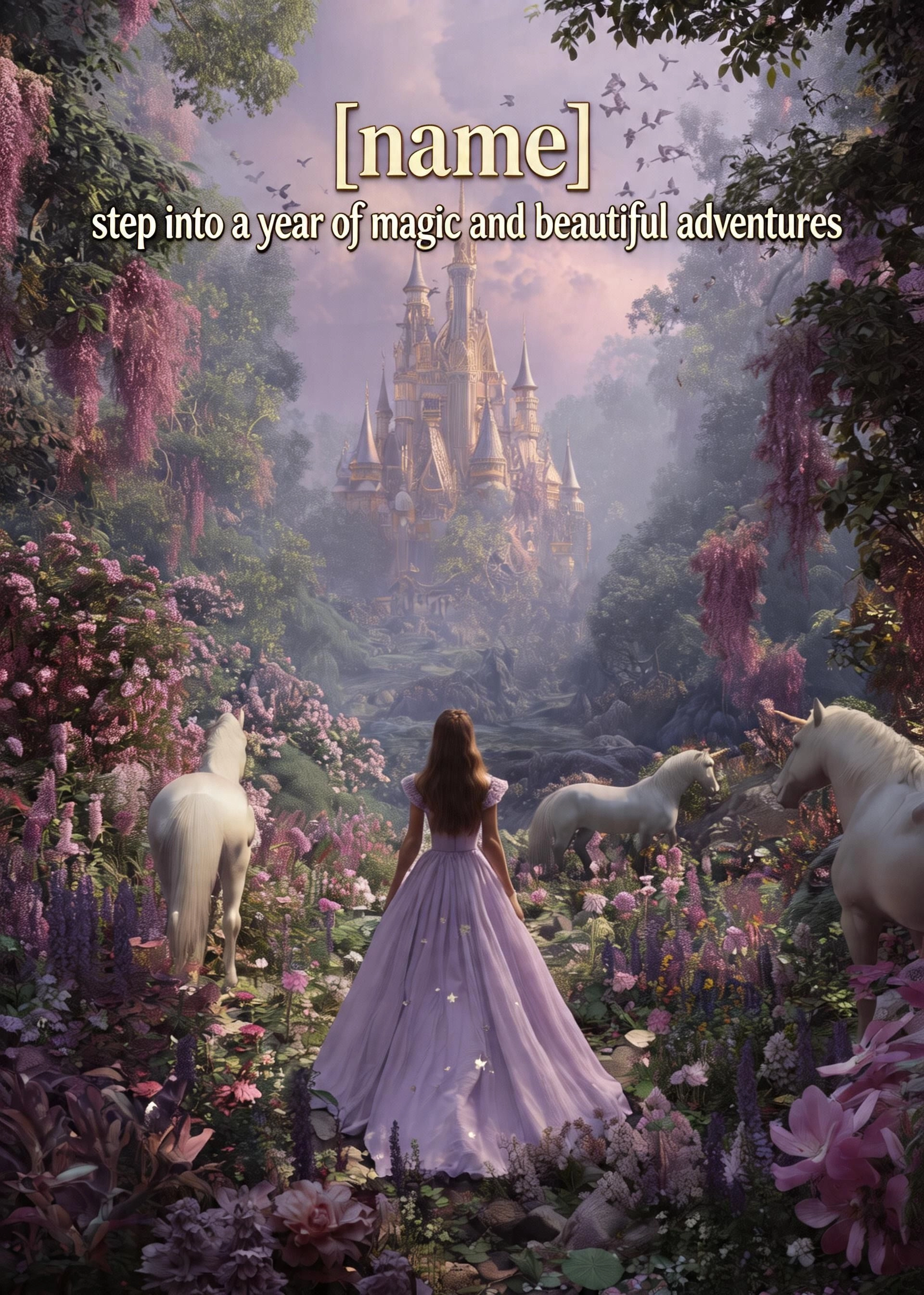 Birthday card: Magic