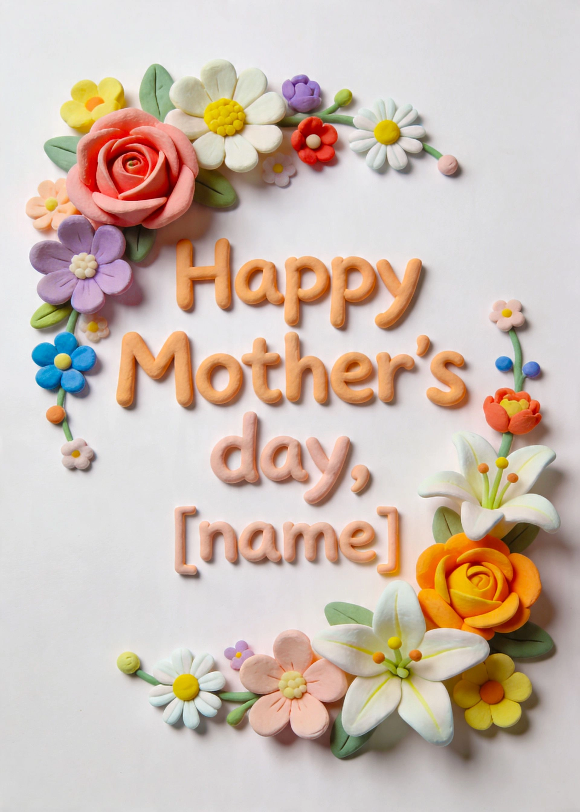 Mother's day card: Happy mother's day 2