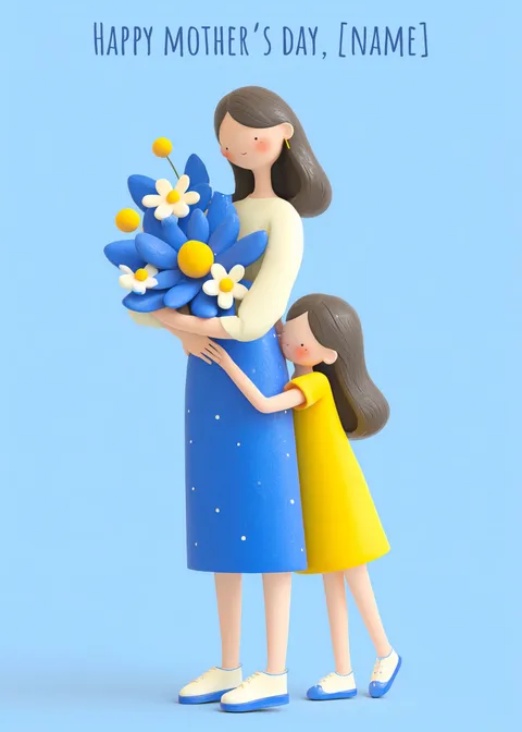 Mother's day card: Happy mother's day 5