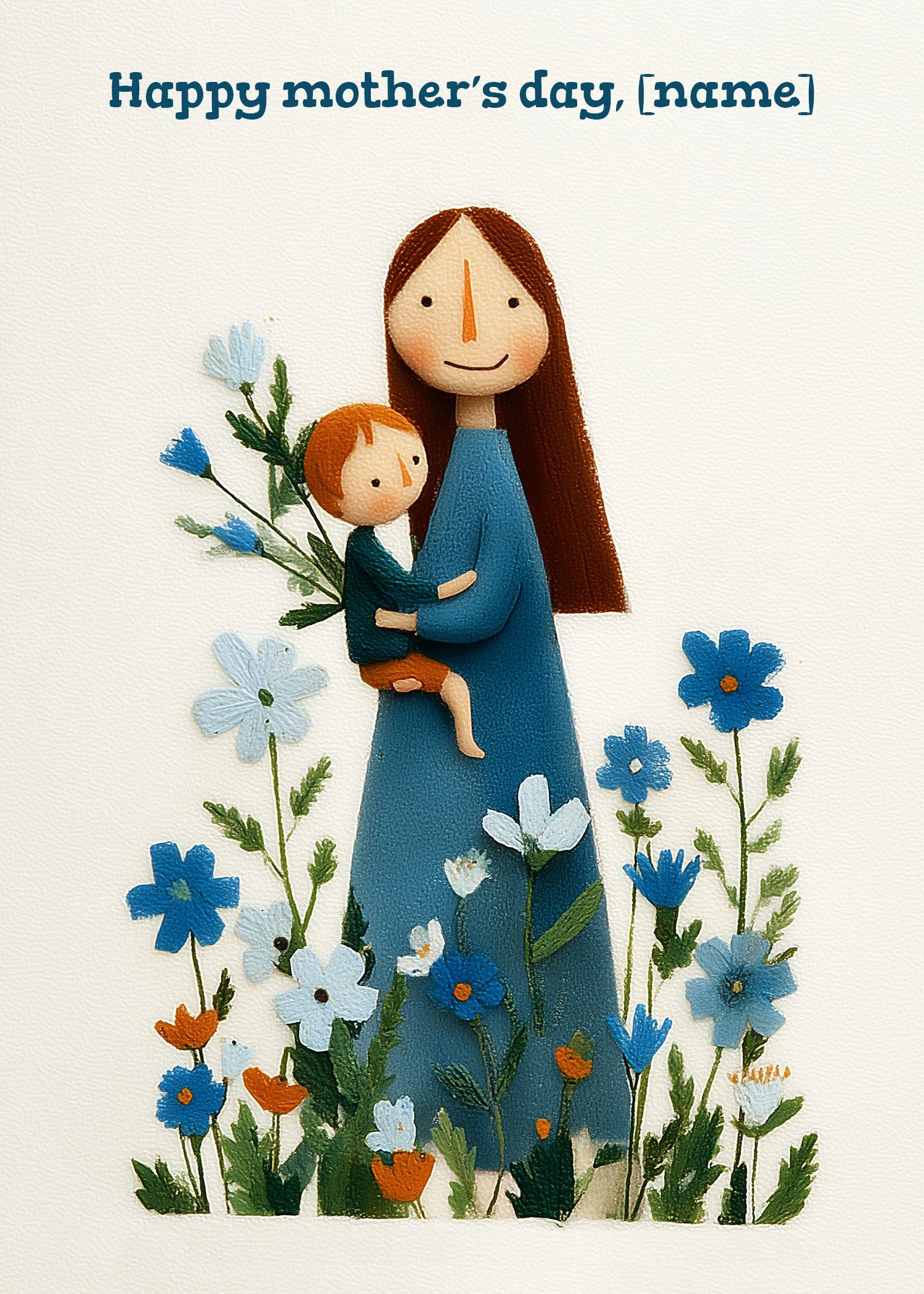 Mother's day card: Happy mother's day 9