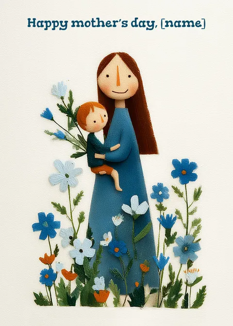 Mother's day card: Happy mother's day 9