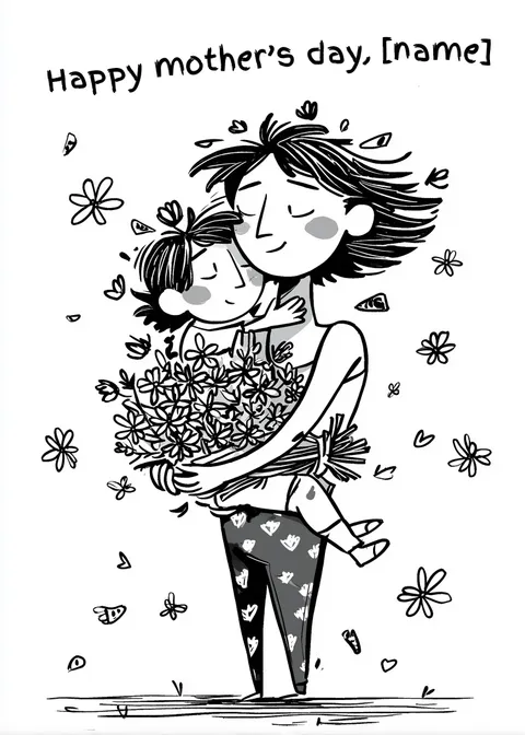 Mother's day card: Happy mother's day 11