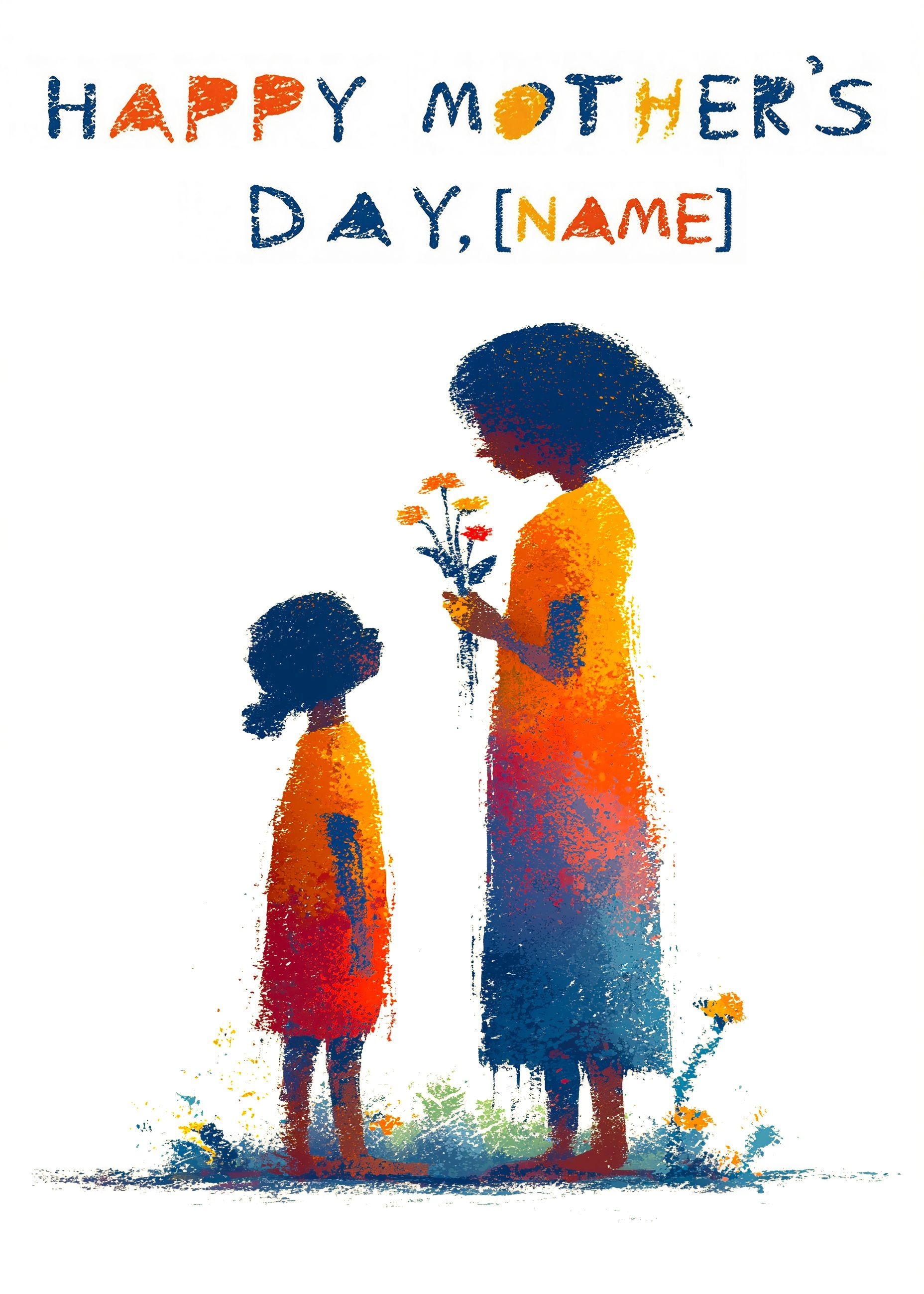 Mother's day card: Happy mother's day 15