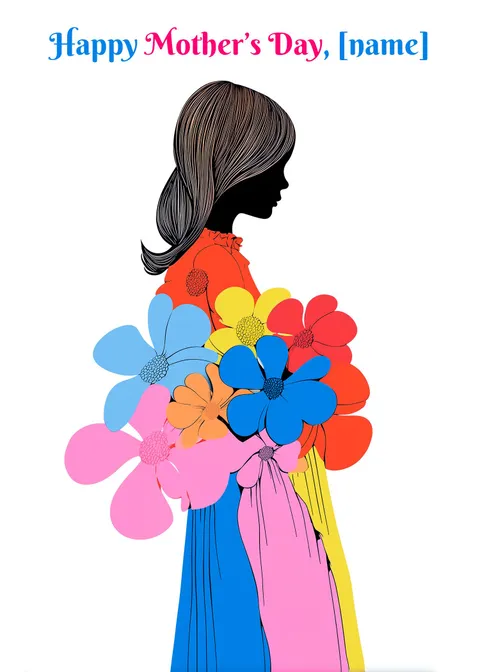 Mother's day card: Happy mother's day 27