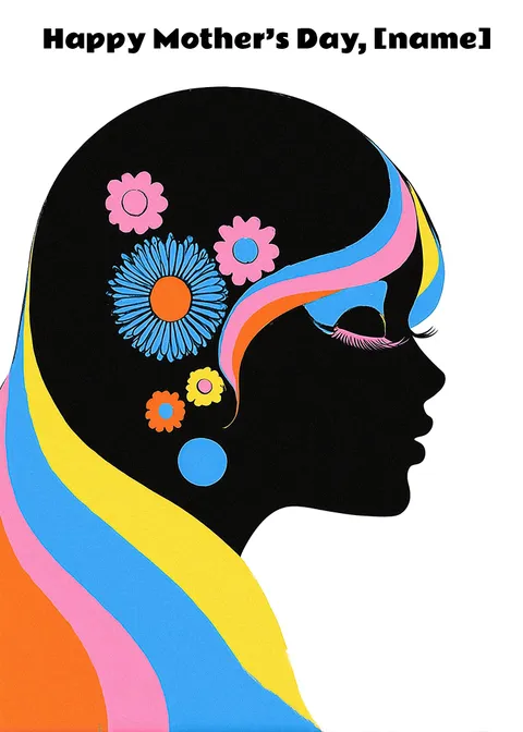 Mother's day card: Happy mother's day 28