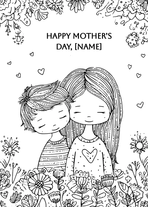 Mother's day card: Happy mother's day 29