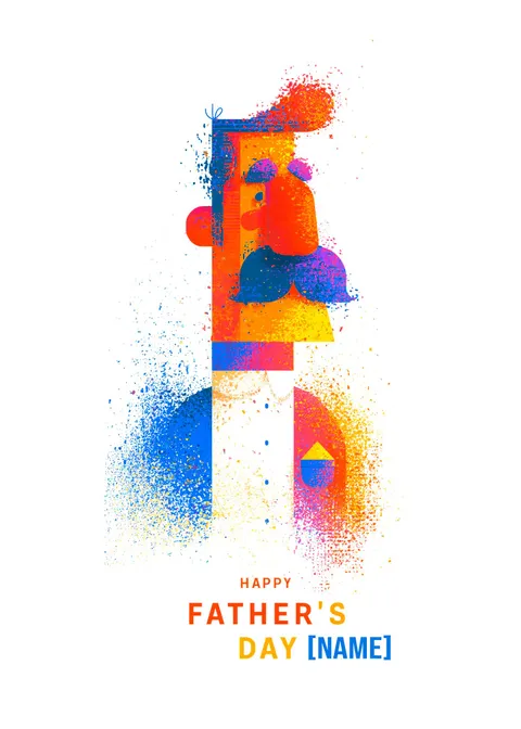 Father's day card: Happy father's day 5