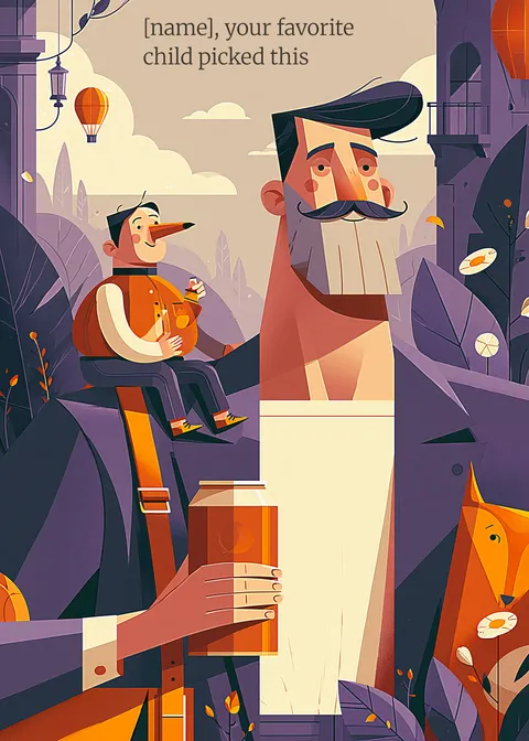 Father's day card: Happy father's day 13