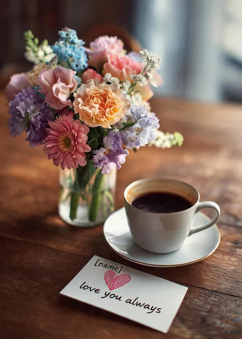 Mother's day card: Love always