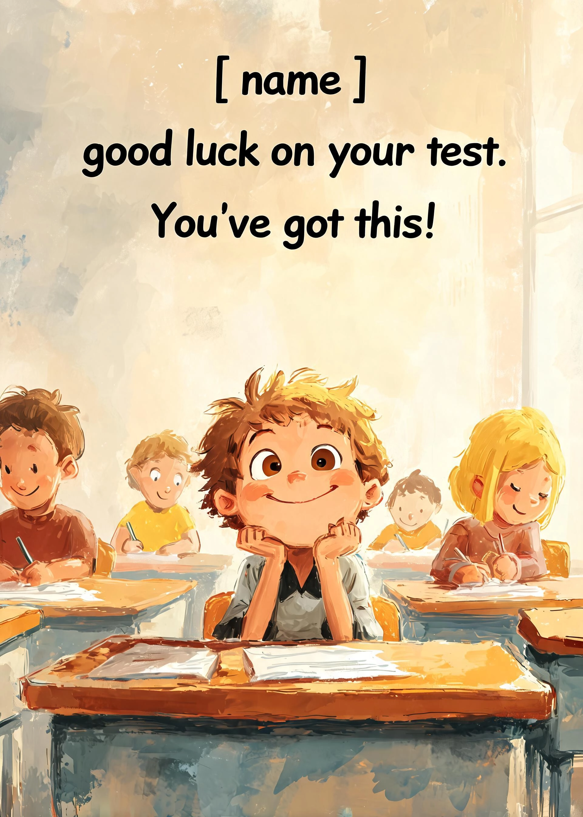 School card: You've got this