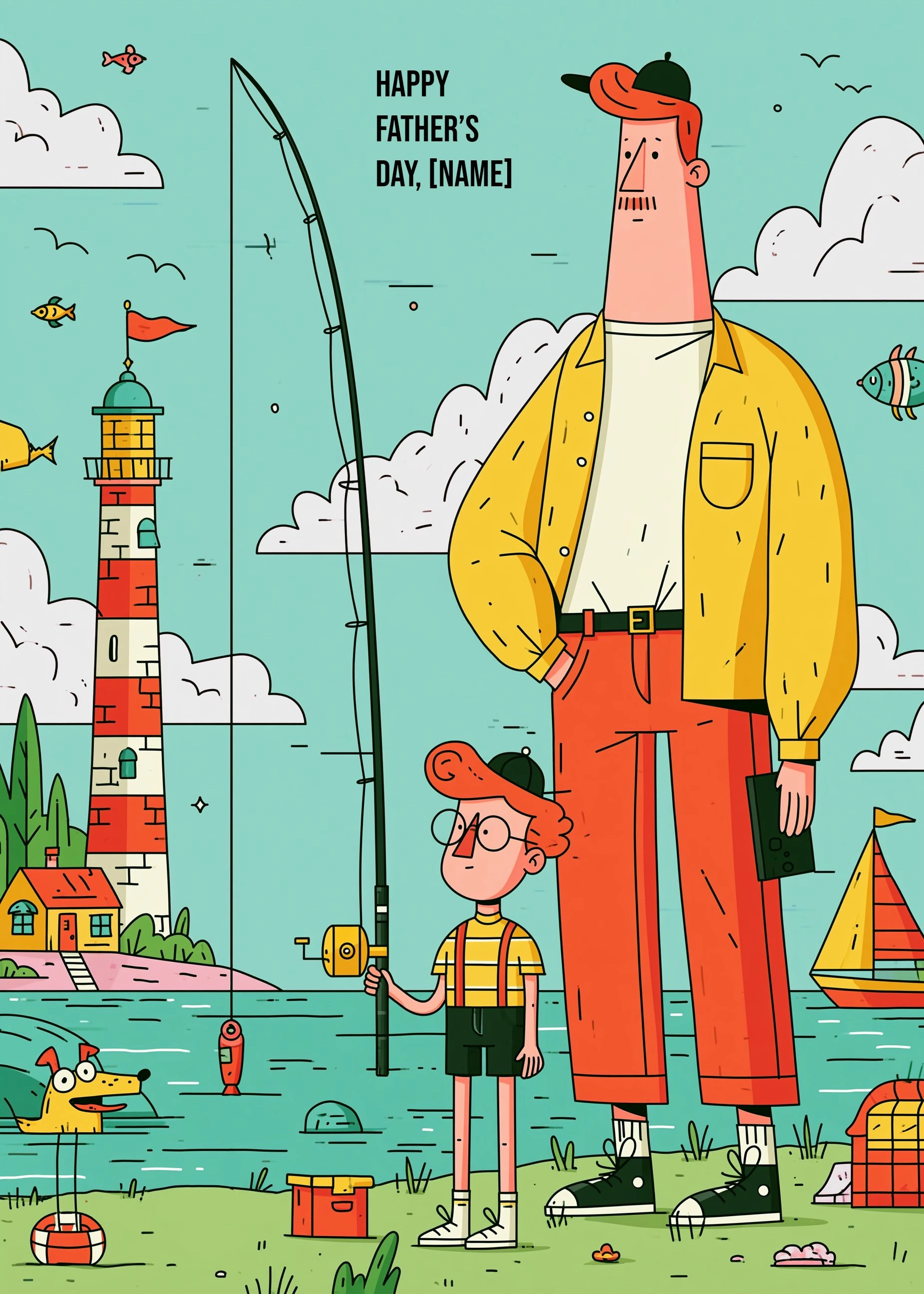 Father's day card: Happy father's day 6