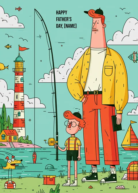 Father's day card: Happy father's day 6