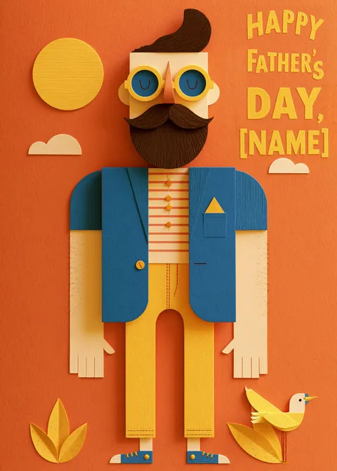 Father's day card: Happy father's day 12