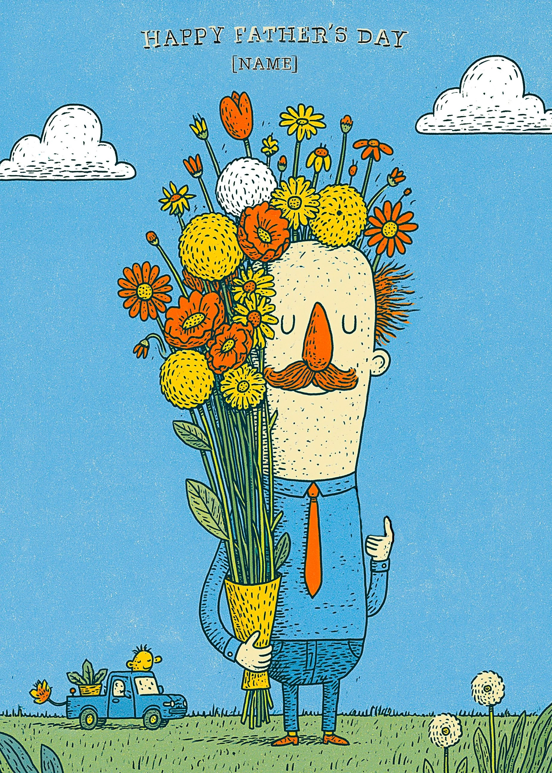 Father's day card: Happy father's day 14
