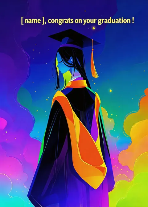 Graduation card: Congrats 2